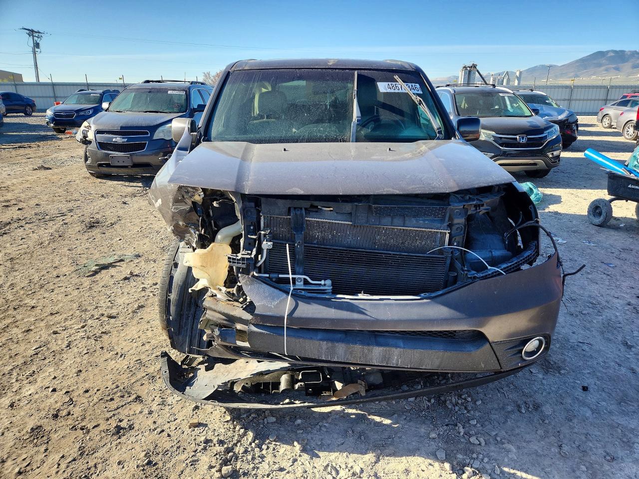 2012 Honda Pilot Exl Коричневый vin: 5FNYF4H56CB017075