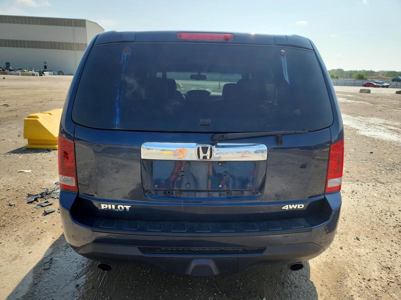 2012 Honda Pilot Exl Blue vin: 5FNYF4H56CB045037