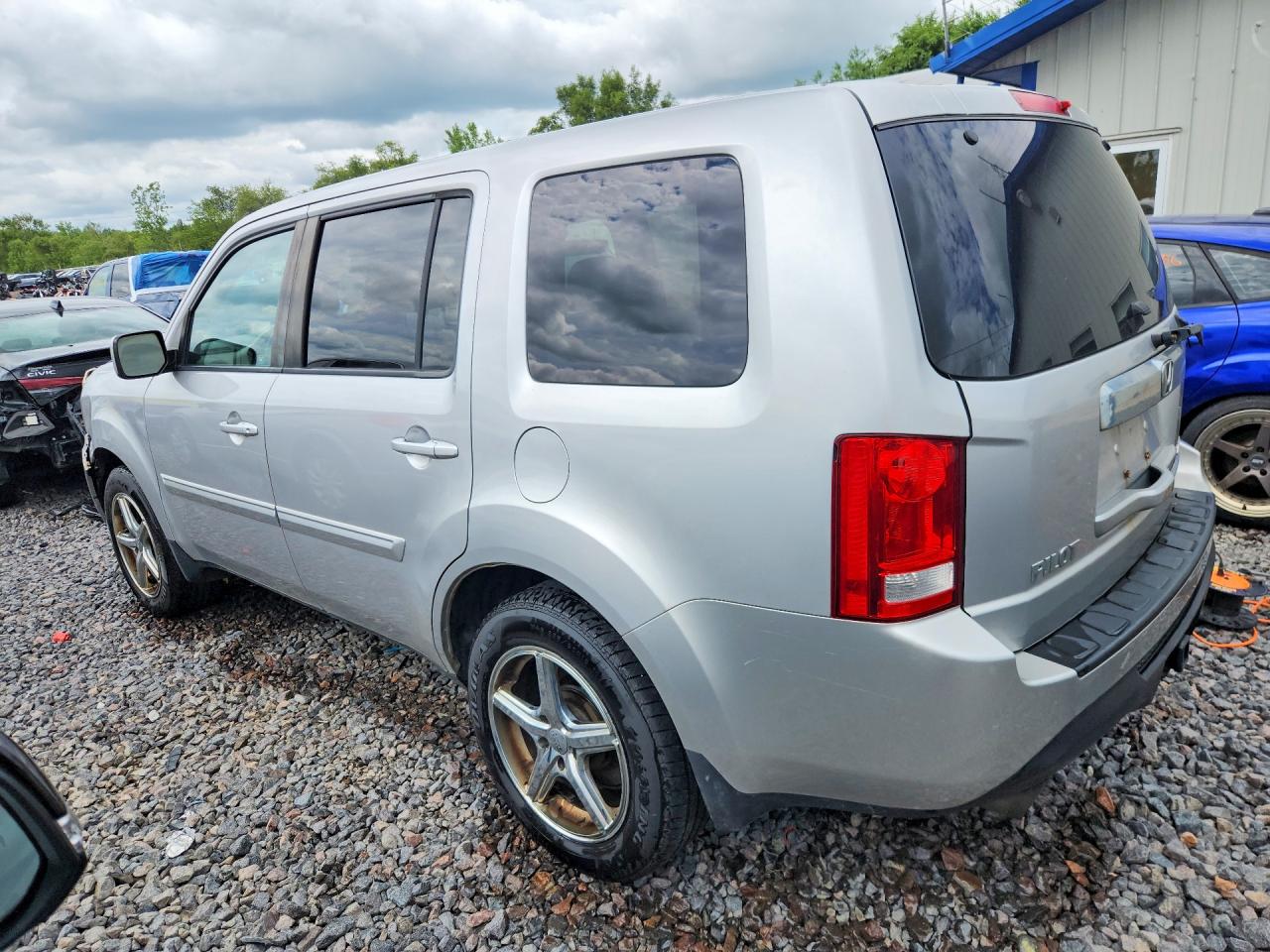 2012 Honda Pilot Exl Gray vin: 5FNYF4H56CB061755