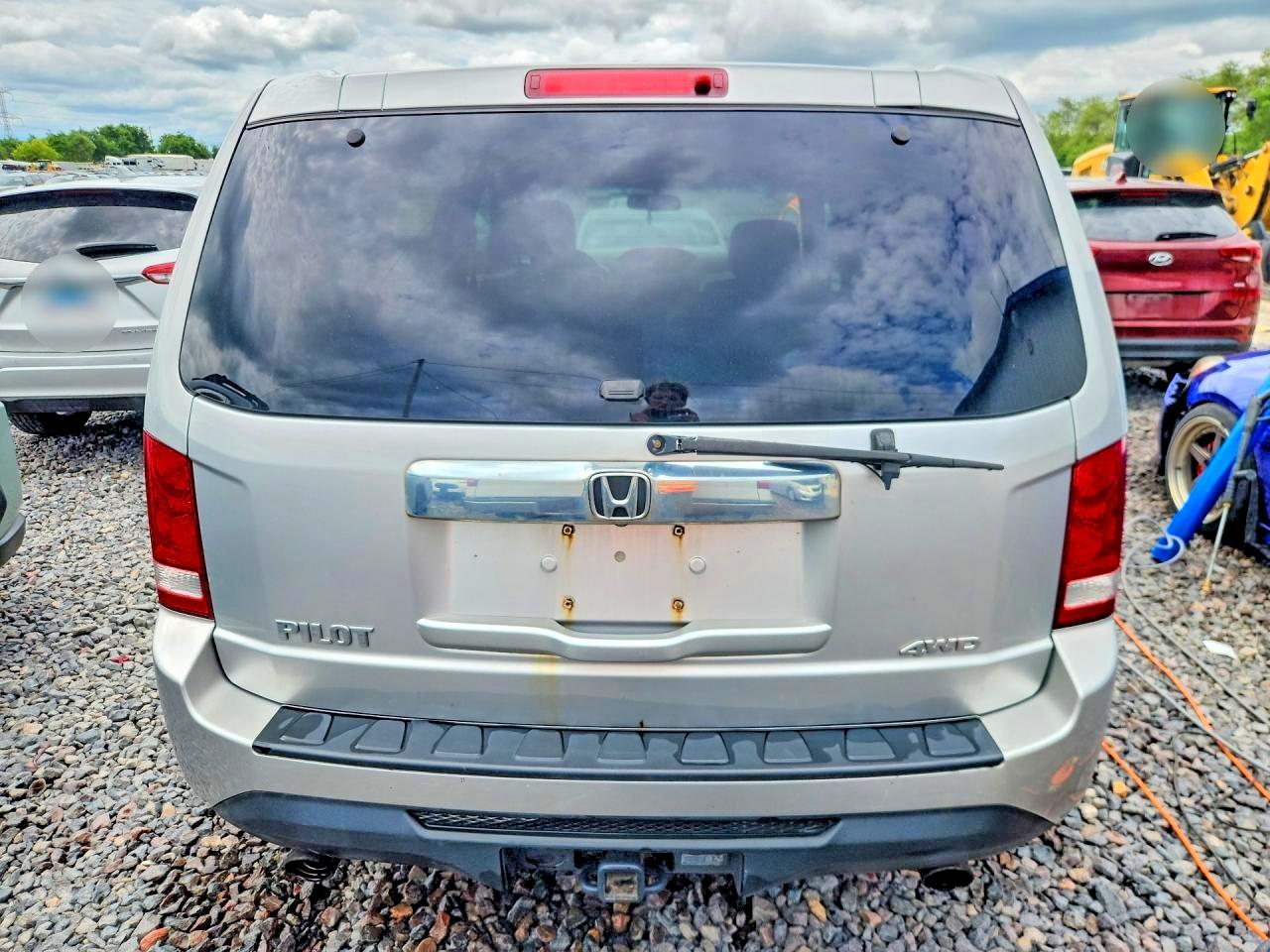2012 Honda Pilot Exl Gray vin: 5FNYF4H56CB061755
