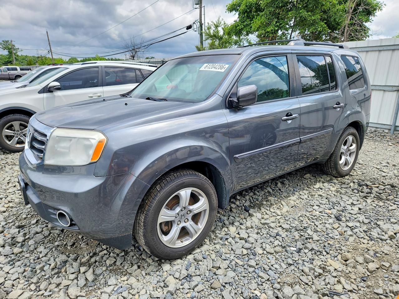 2012 Honda Pilot Exl Серый vin: 5FNYF4H56CB062162