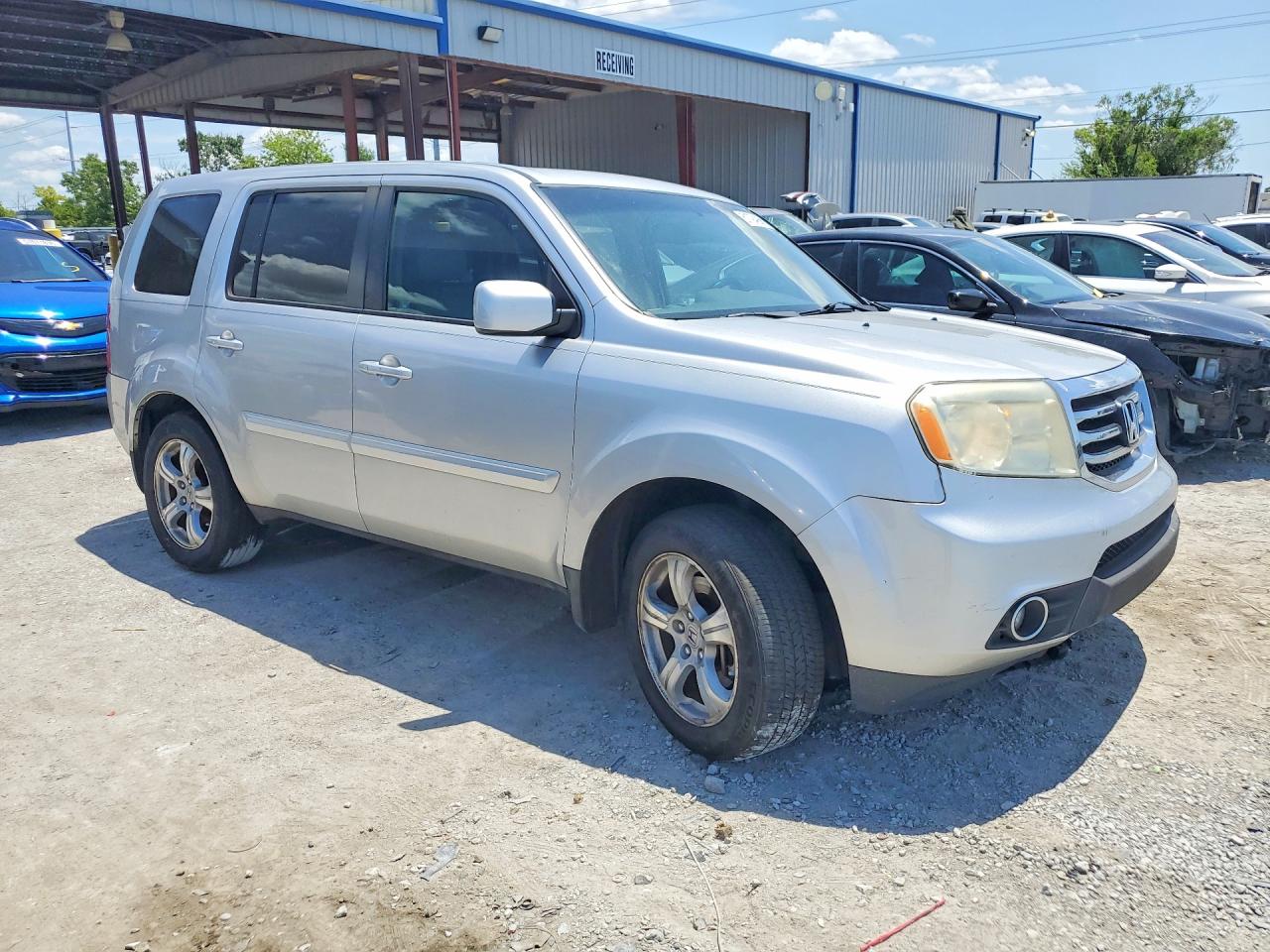 2012 Honda Pilot Exl Silver vin: 5FNYF4H56CB062789