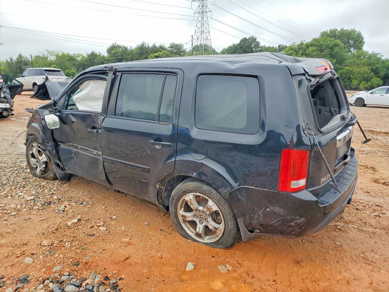 2013 Honda Pilot Exl Black vin: 5FNYF4H56DB003808