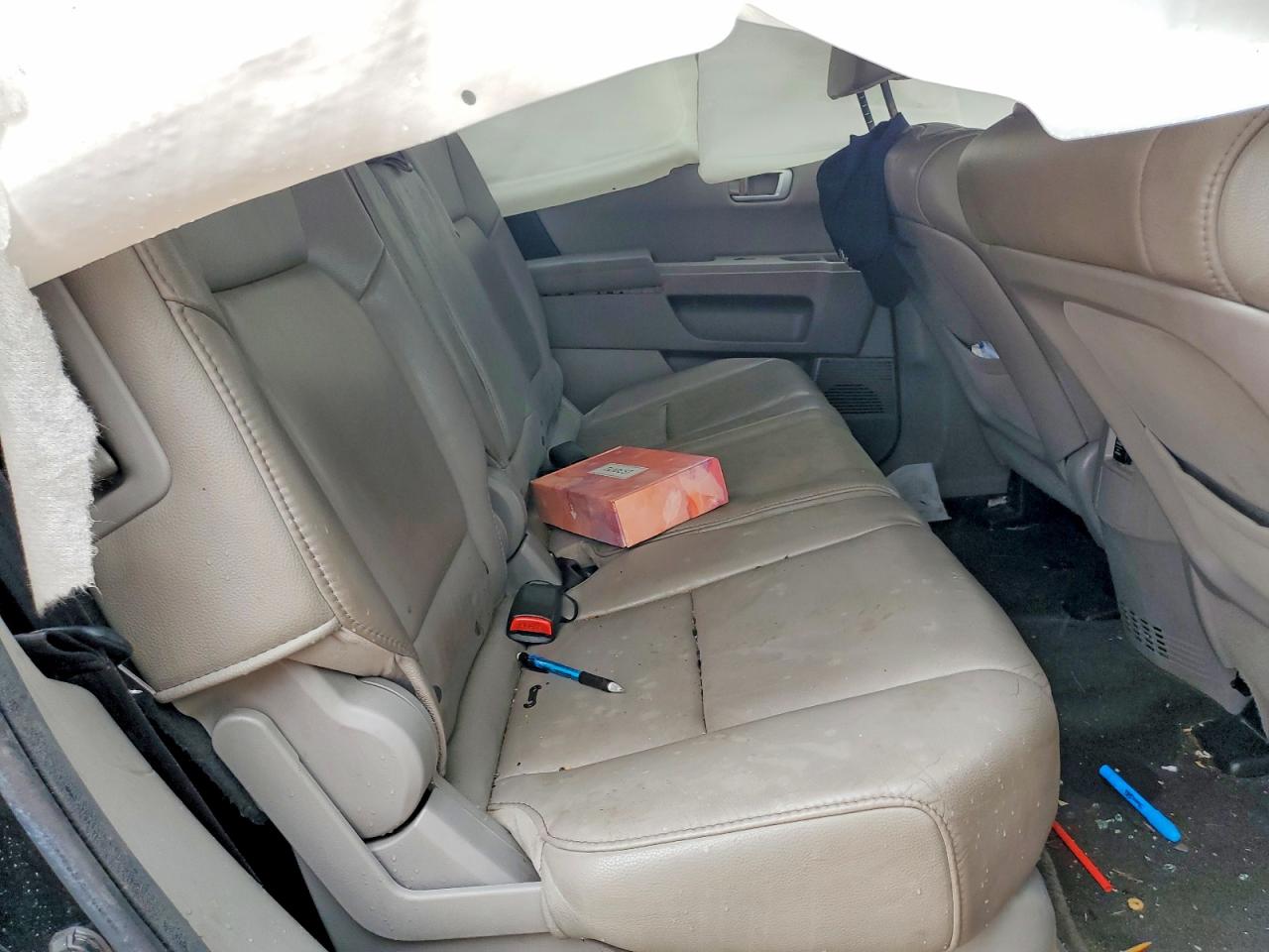 2013 Honda Pilot Exl Black vin: 5FNYF4H56DB003808