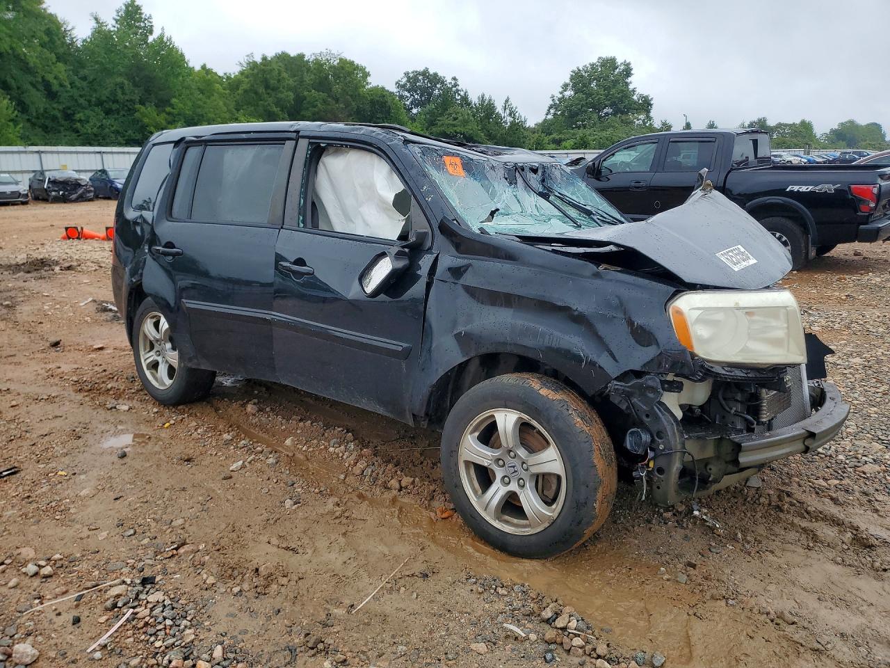 2013 Honda Pilot Exl Black vin: 5FNYF4H56DB003808