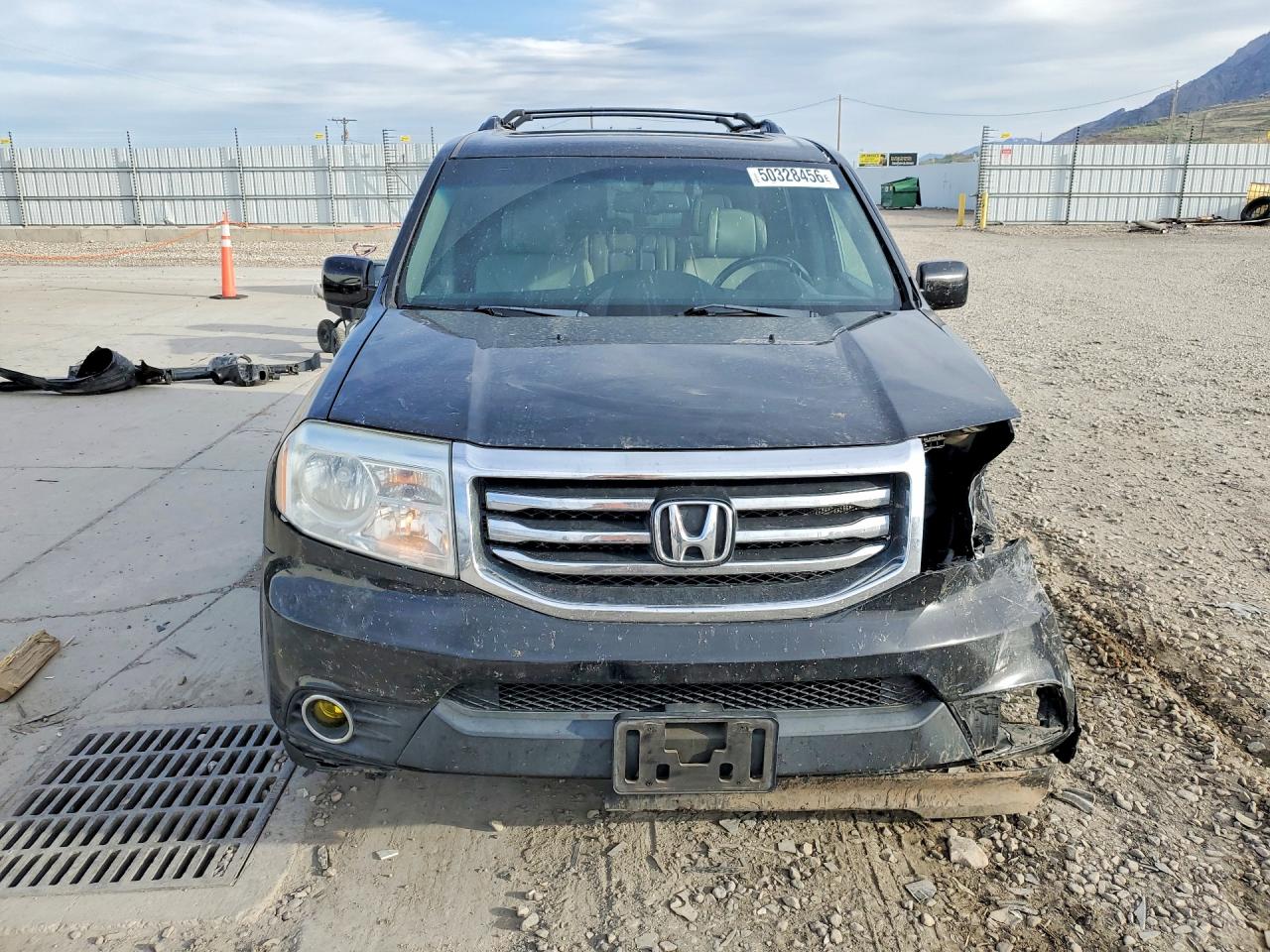 2013 Honda Pilot Exl Black vin: 5FNYF4H56DB007700