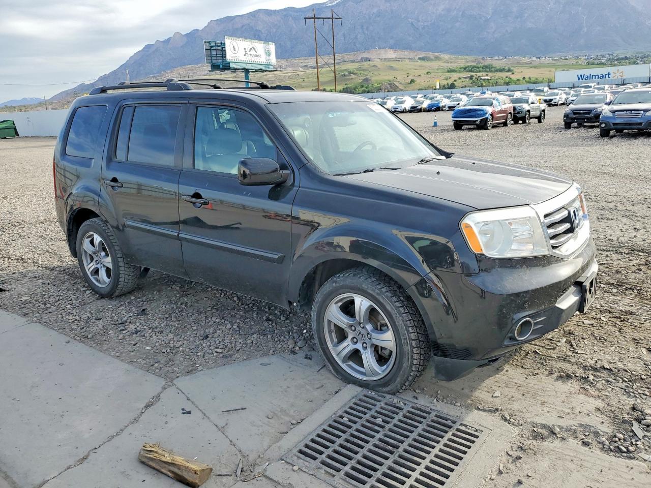 2013 Honda Pilot Exl Black vin: 5FNYF4H56DB007700