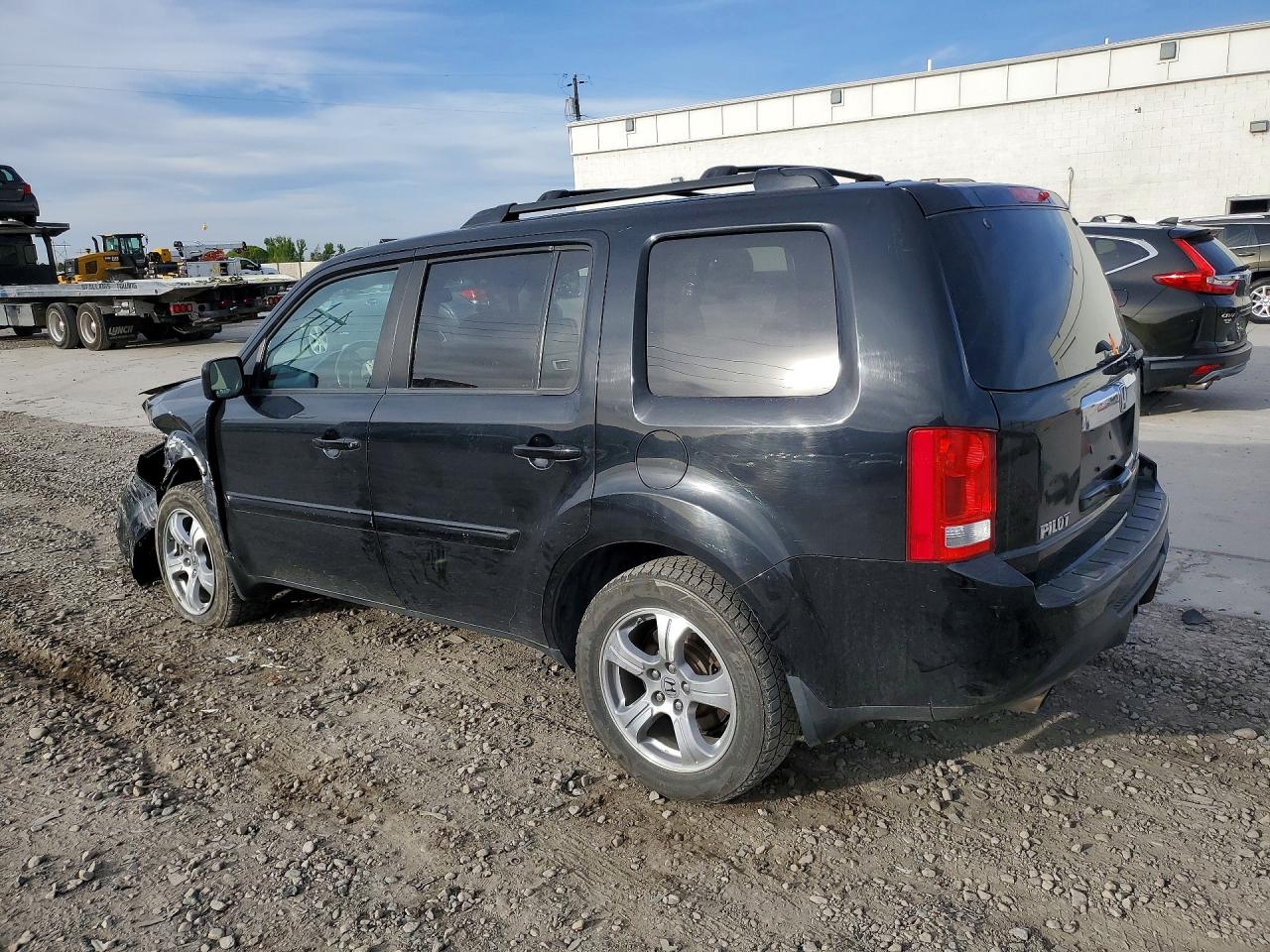 2013 Honda Pilot Exl Black vin: 5FNYF4H56DB007700