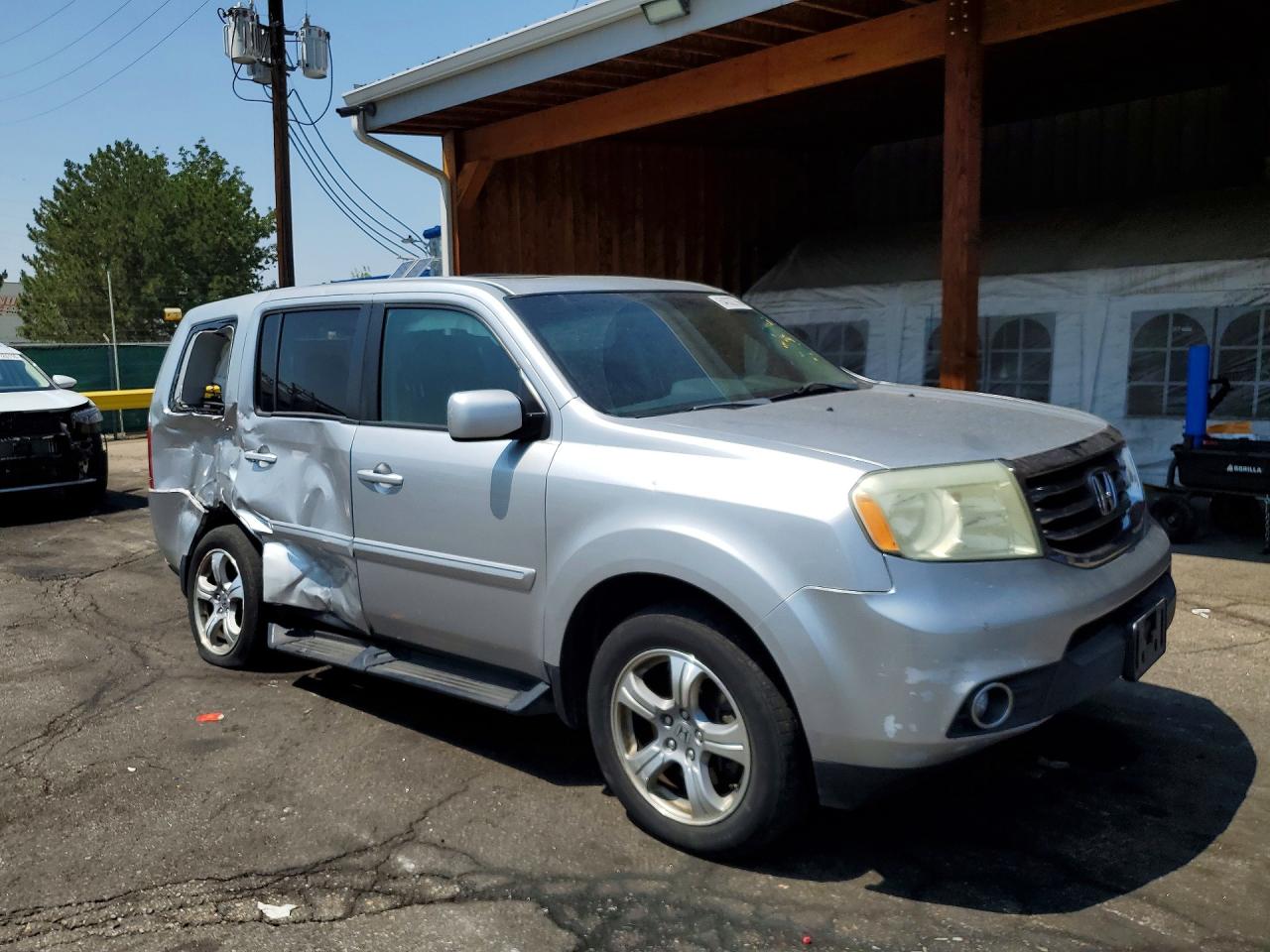 2013 Honda Pilot Exl Серебряный vin: 5FNYF4H56DB032497