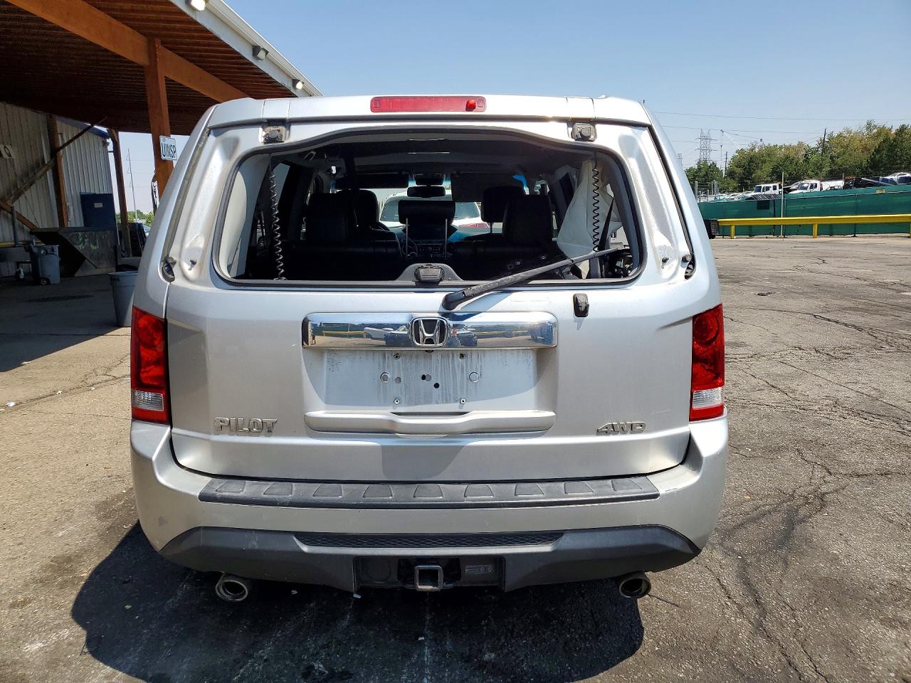 2013 Honda Pilot Exl Серебряный vin: 5FNYF4H56DB032497