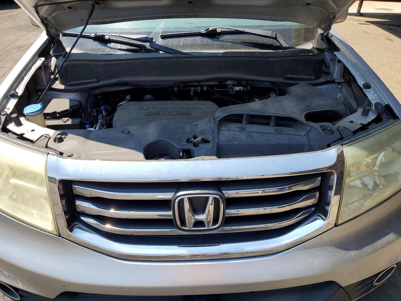 2013 Honda Pilot Exl Серебряный vin: 5FNYF4H56DB032497