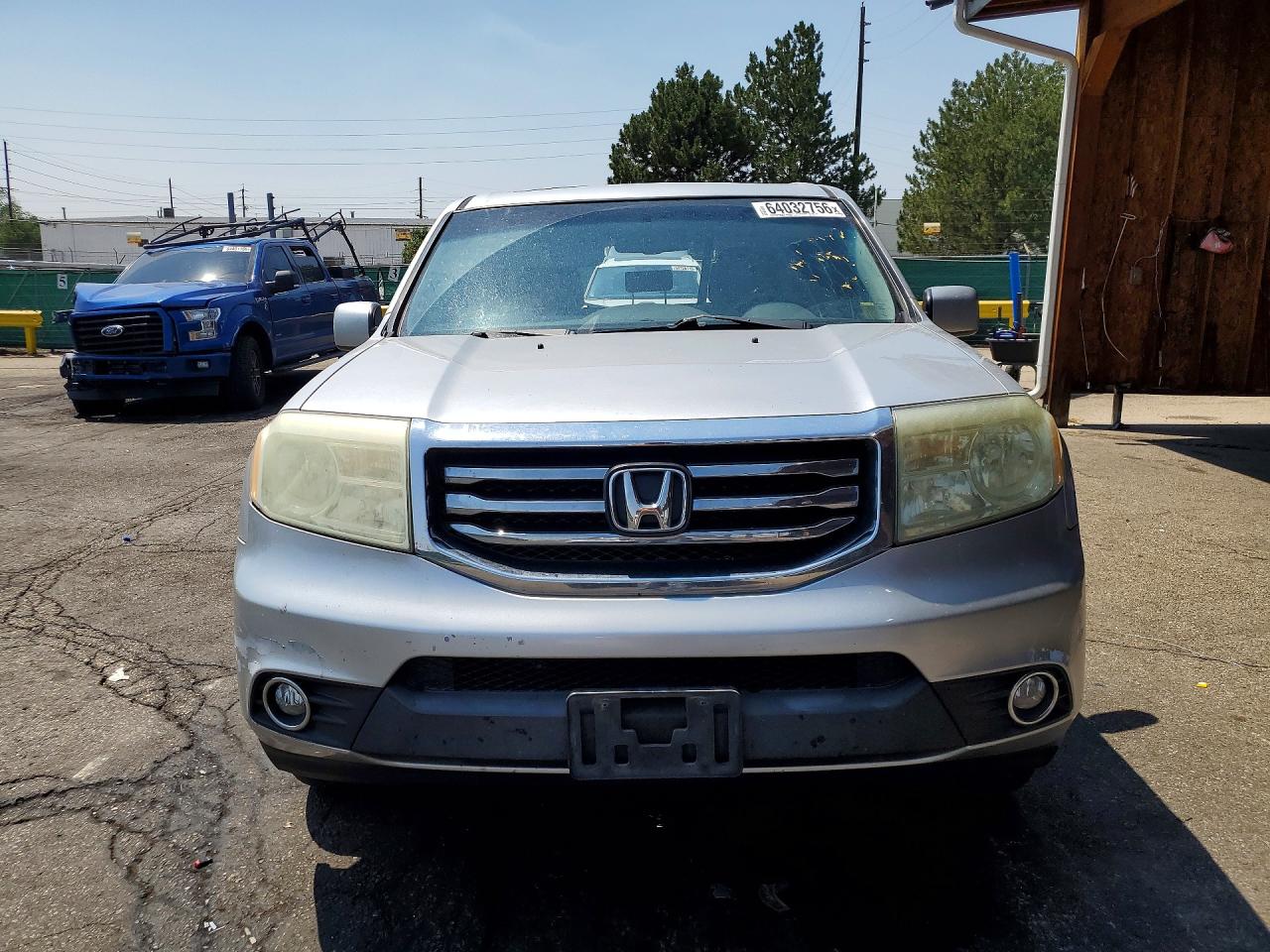 2013 Honda Pilot Exl Серебряный vin: 5FNYF4H56DB032497