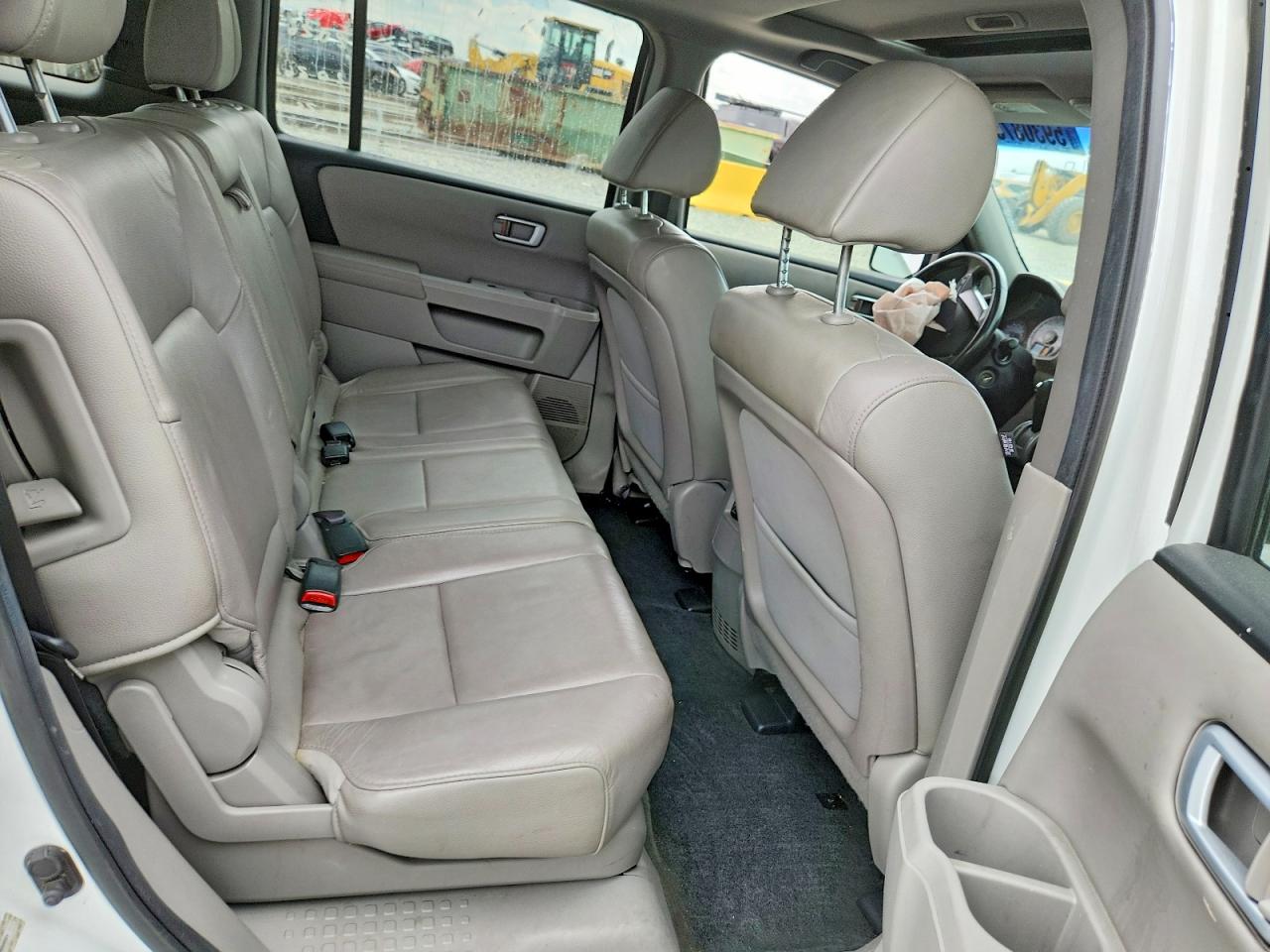 2013 Honda Pilot Exl White vin: 5FNYF4H56DB084941