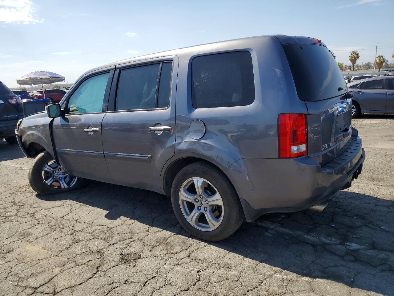 2014 Honda Pilot Exl Gray vin: 5FNYF4H56EB025387