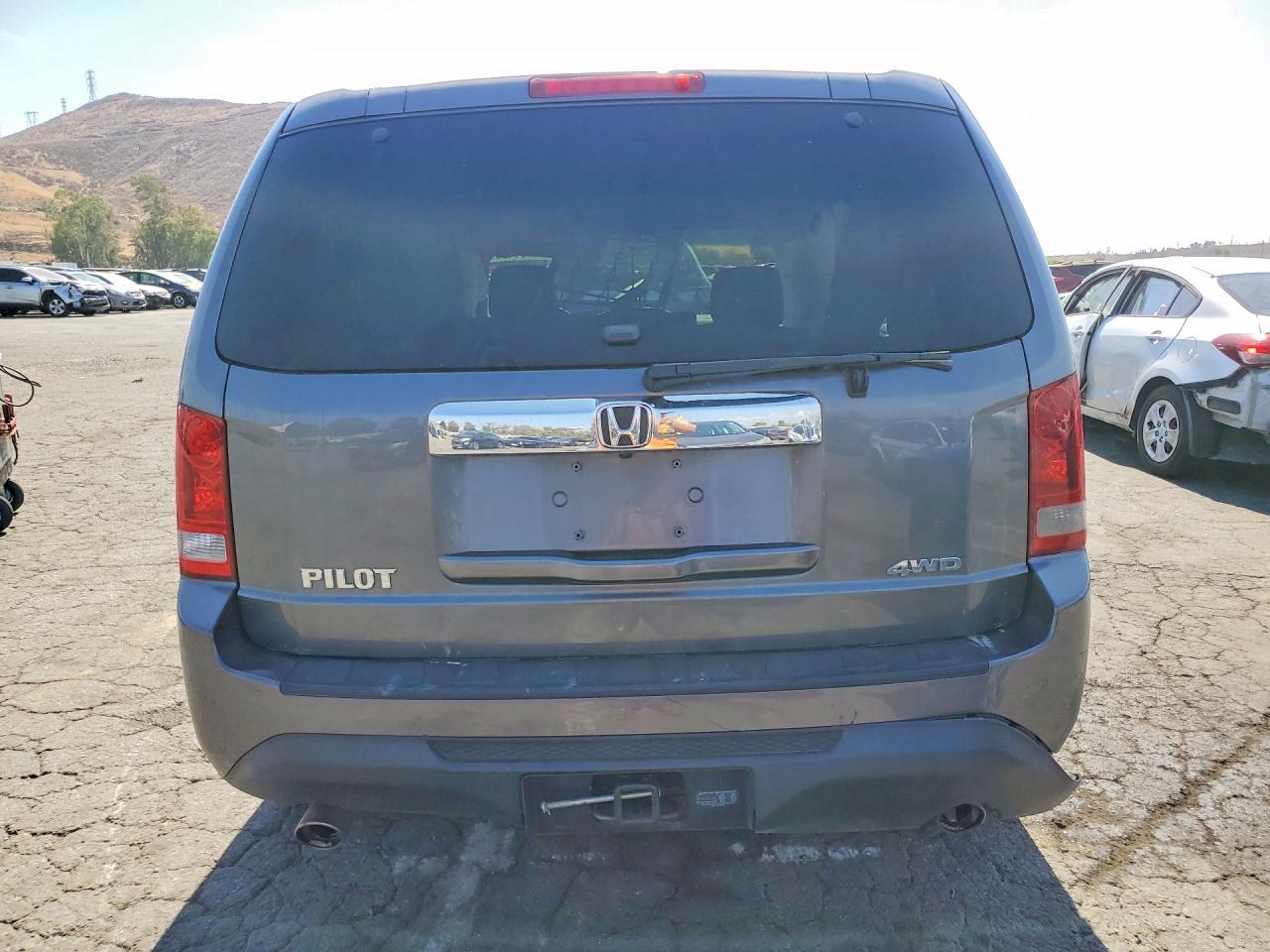 2014 Honda Pilot Exl Gray vin: 5FNYF4H56EB025387