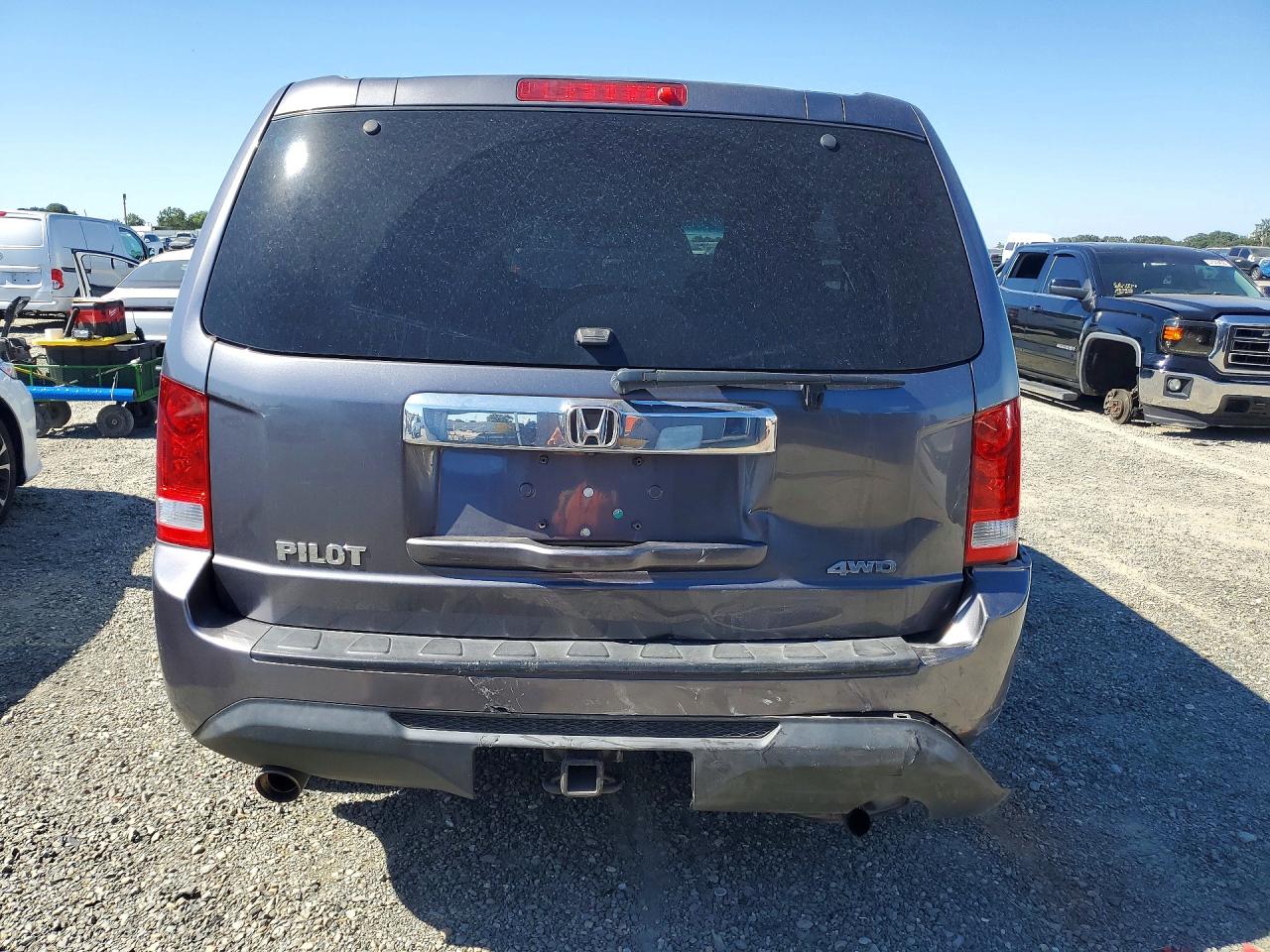 2014 Honda Pilot Exl Gray vin: 5FNYF4H56EB041296