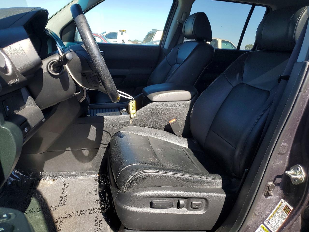 2014 Honda Pilot Exl Gray vin: 5FNYF4H56EB041296