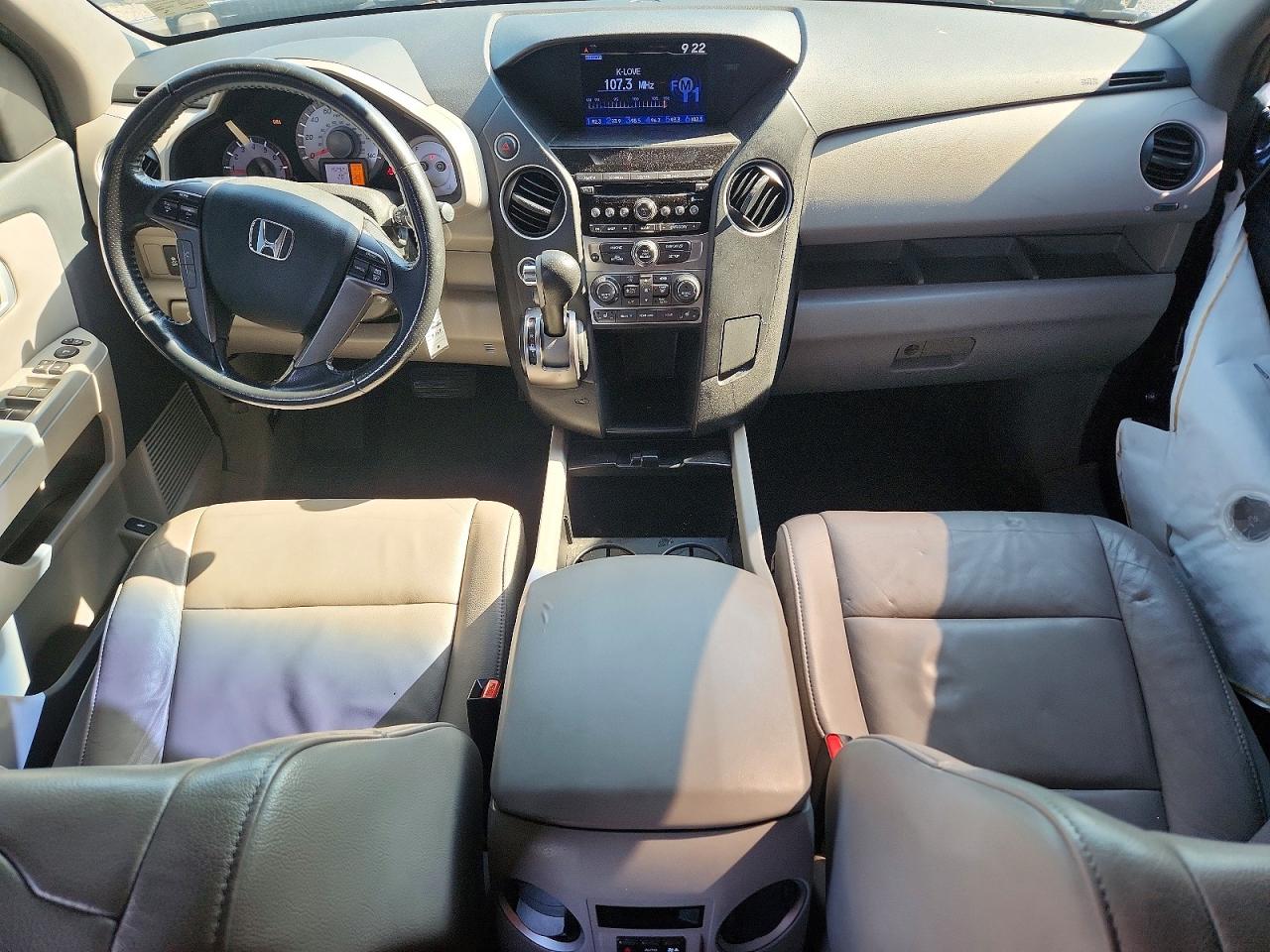 2014 Honda Pilot Exl Blue vin: 5FNYF4H56EB042223