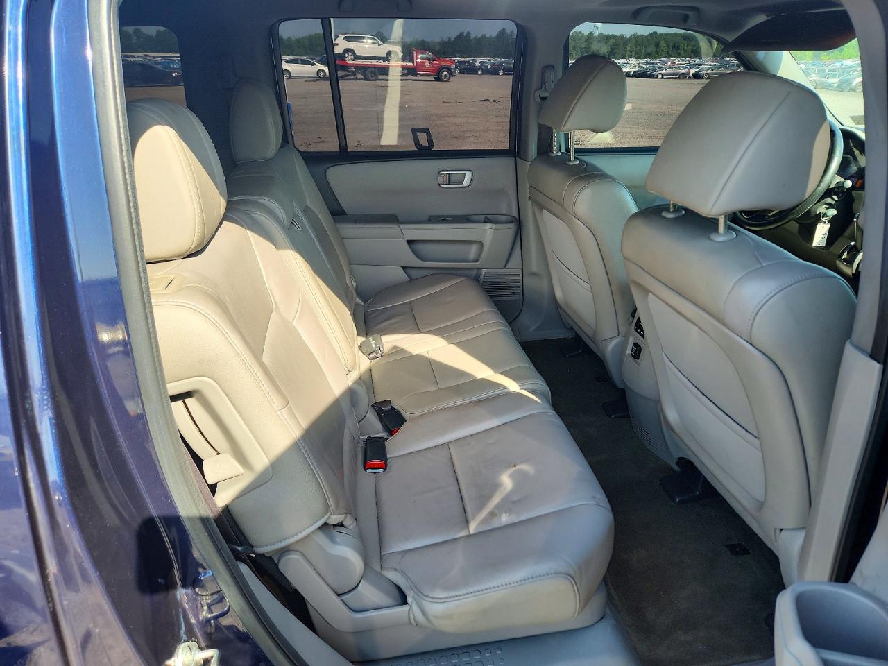 2014 Honda Pilot Exl Blue vin: 5FNYF4H56EB042223