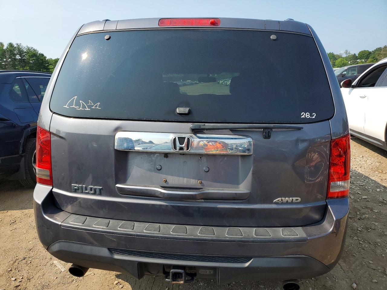 2015 Honda Pilot Exl Gray vin: 5FNYF4H56FB020210