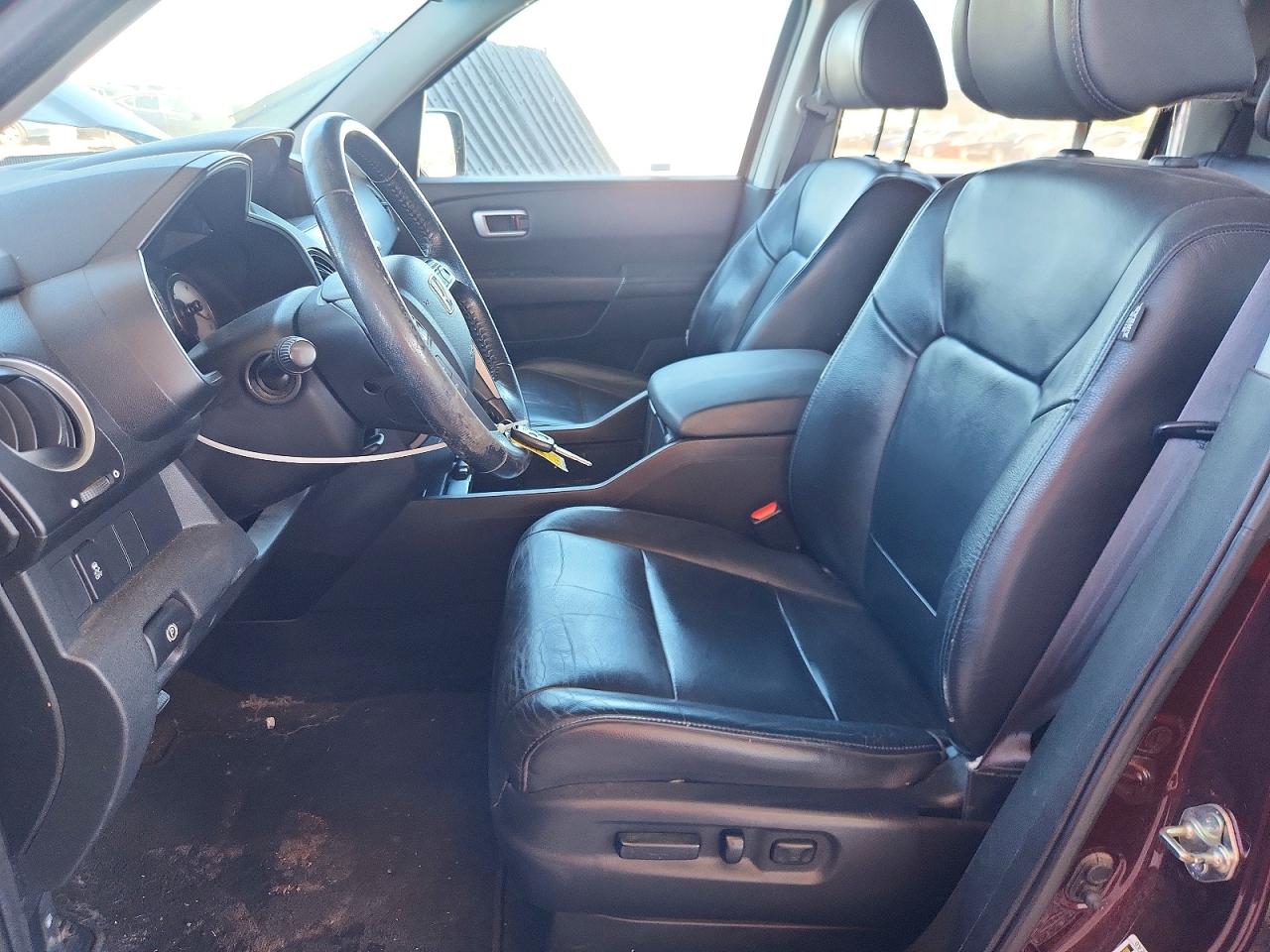 2015 Honda Pilot Exl Burgundy vin: 5FNYF4H56FB036648