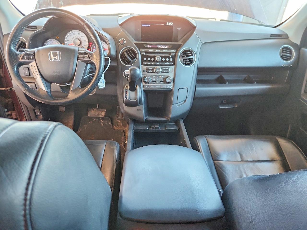 2015 Honda Pilot Exl Burgundy vin: 5FNYF4H56FB036648