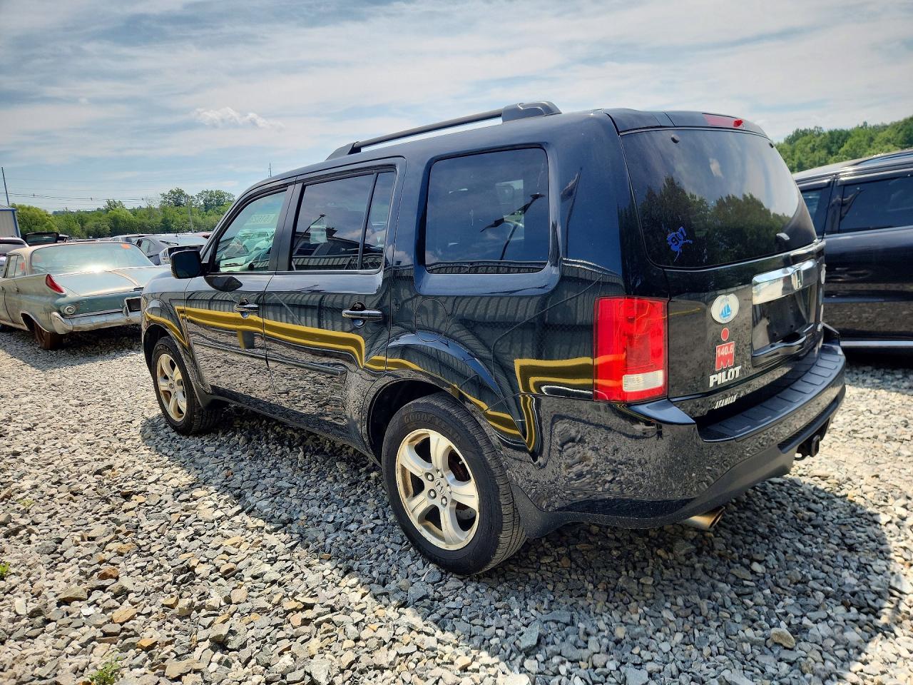 2015 Honda Pilot Exl Черный vin: 5FNYF4H56FB052865