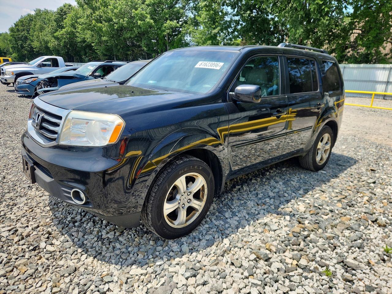 2015 Honda Pilot Exl Black vin: 5FNYF4H56FB052865
