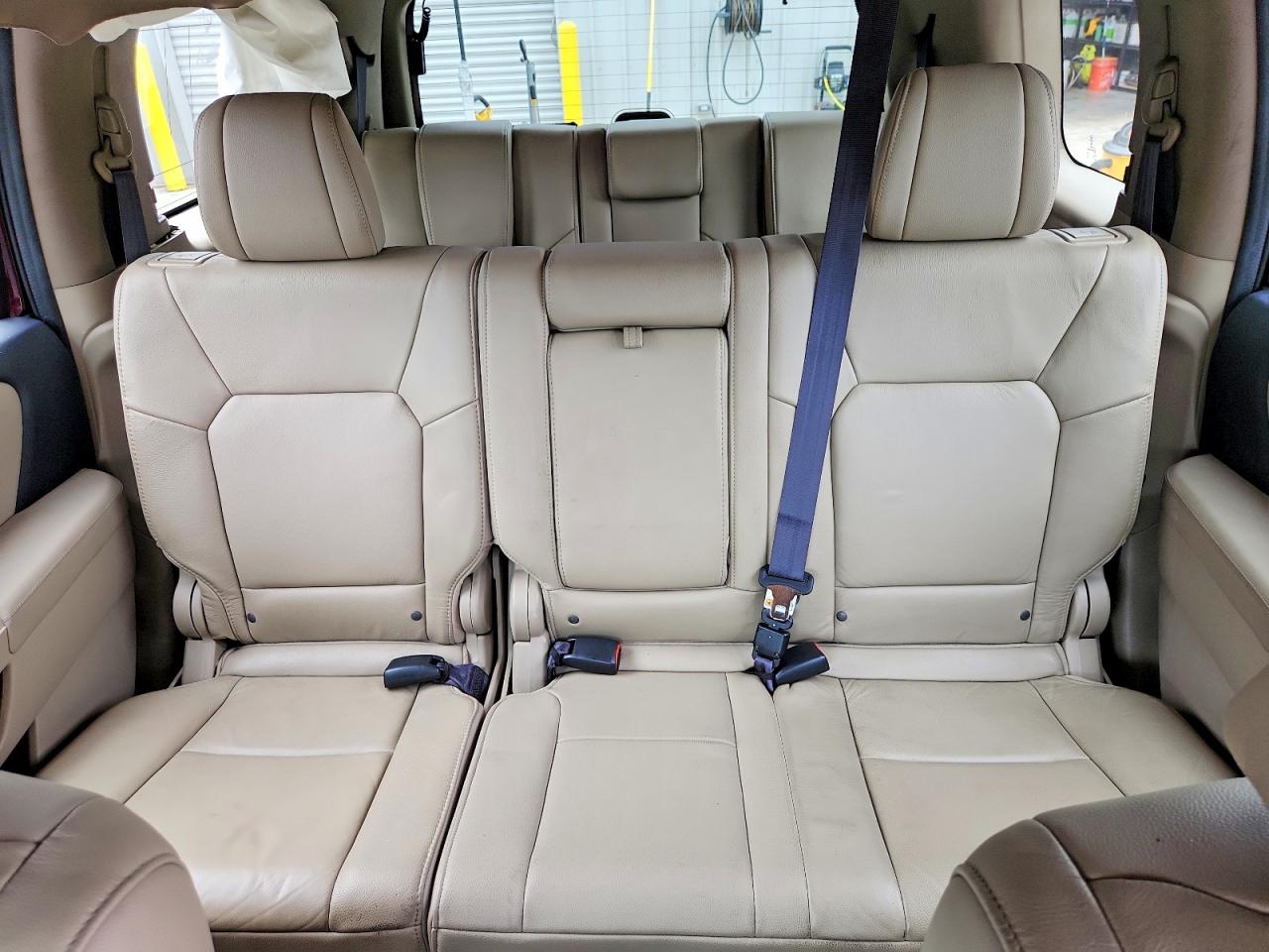2015 Honda Pilot Exl Burgundy vin: 5FNYF4H56FB073067