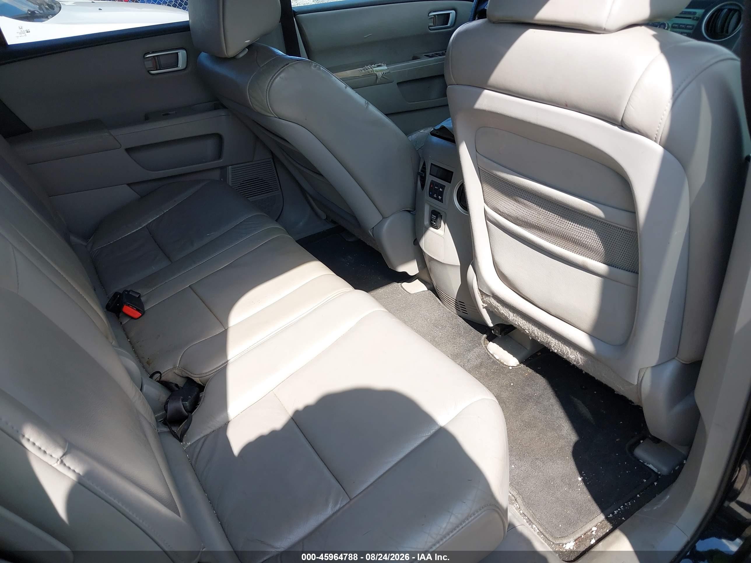 2010 Honda Pilot Ex-l Black vin: 5FNYF4H57AB013338
