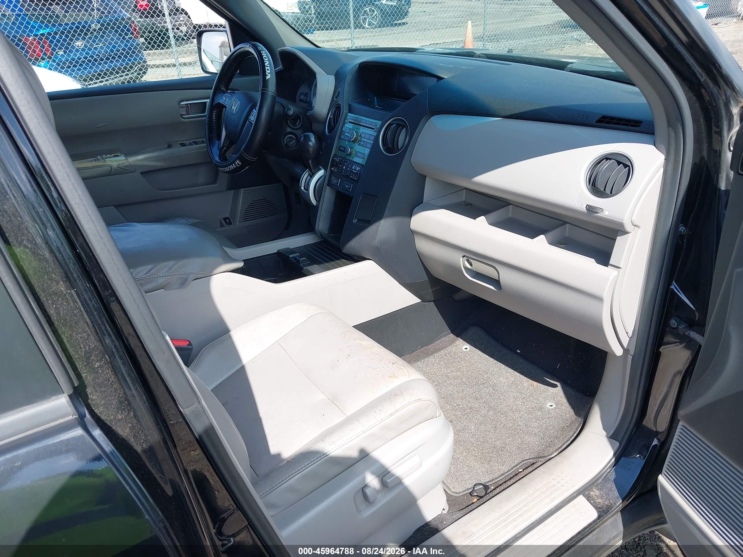 2010 Honda Pilot Ex-l Black vin: 5FNYF4H57AB013338