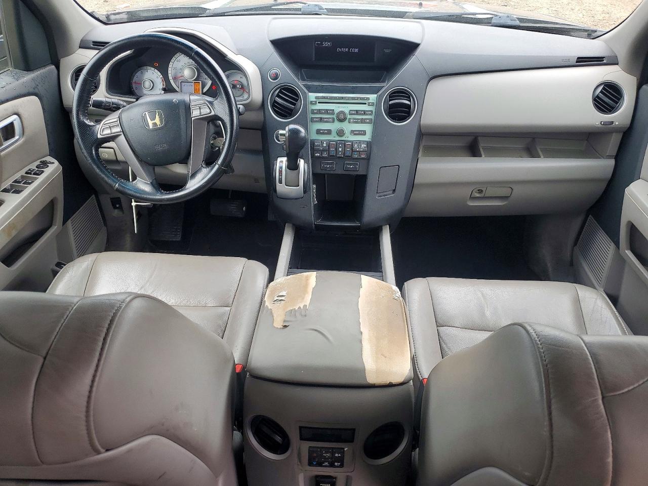 2010 Honda Pilot Exl Gray vin: 5FNYF4H57AB024890