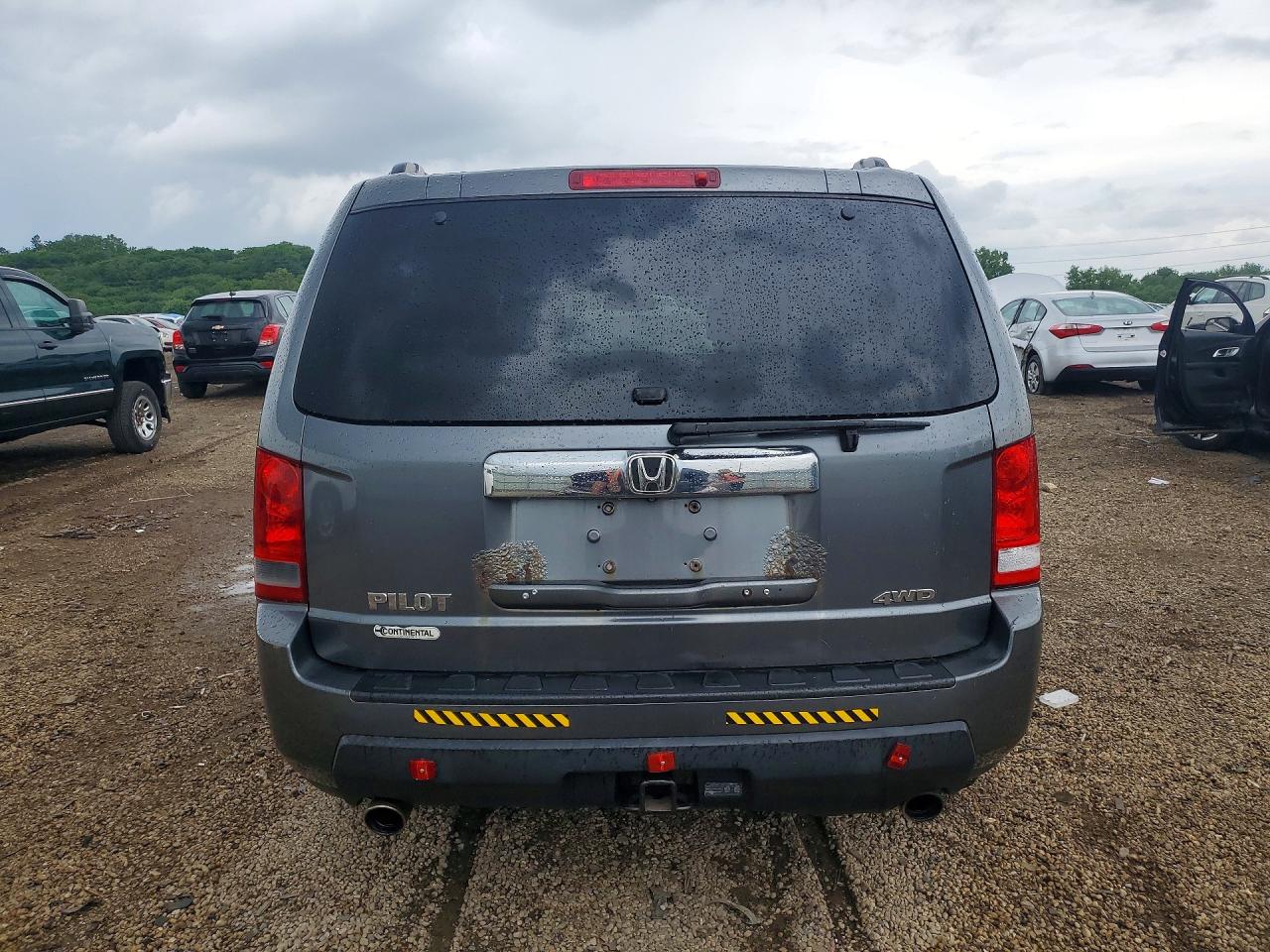 2010 Honda Pilot Exl Gray vin: 5FNYF4H57AB024890
