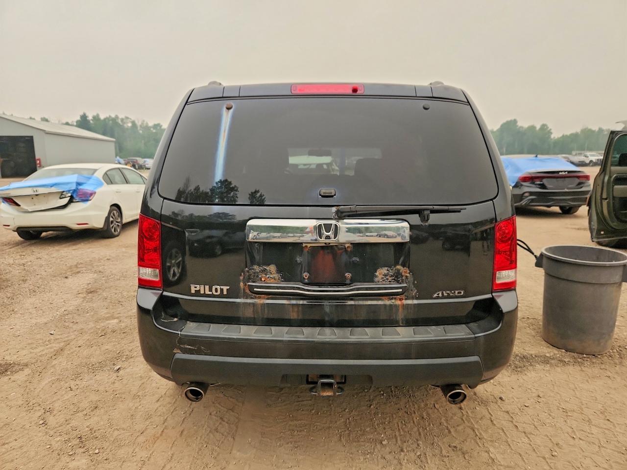 2010 Honda Pilot Exl Black vin: 5FNYF4H57AB503195