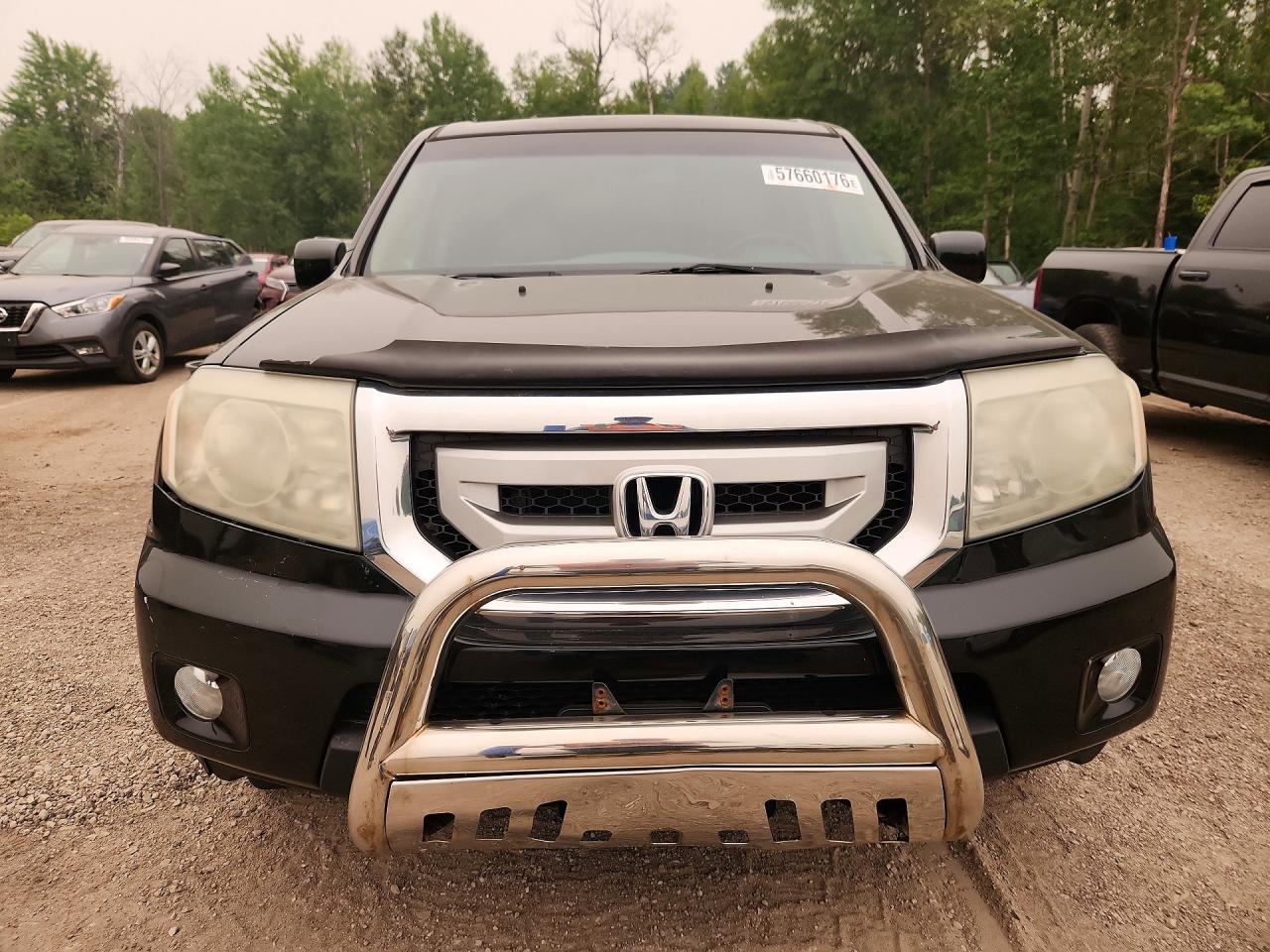 2010 Honda Pilot Exl Black vin: 5FNYF4H57AB503195