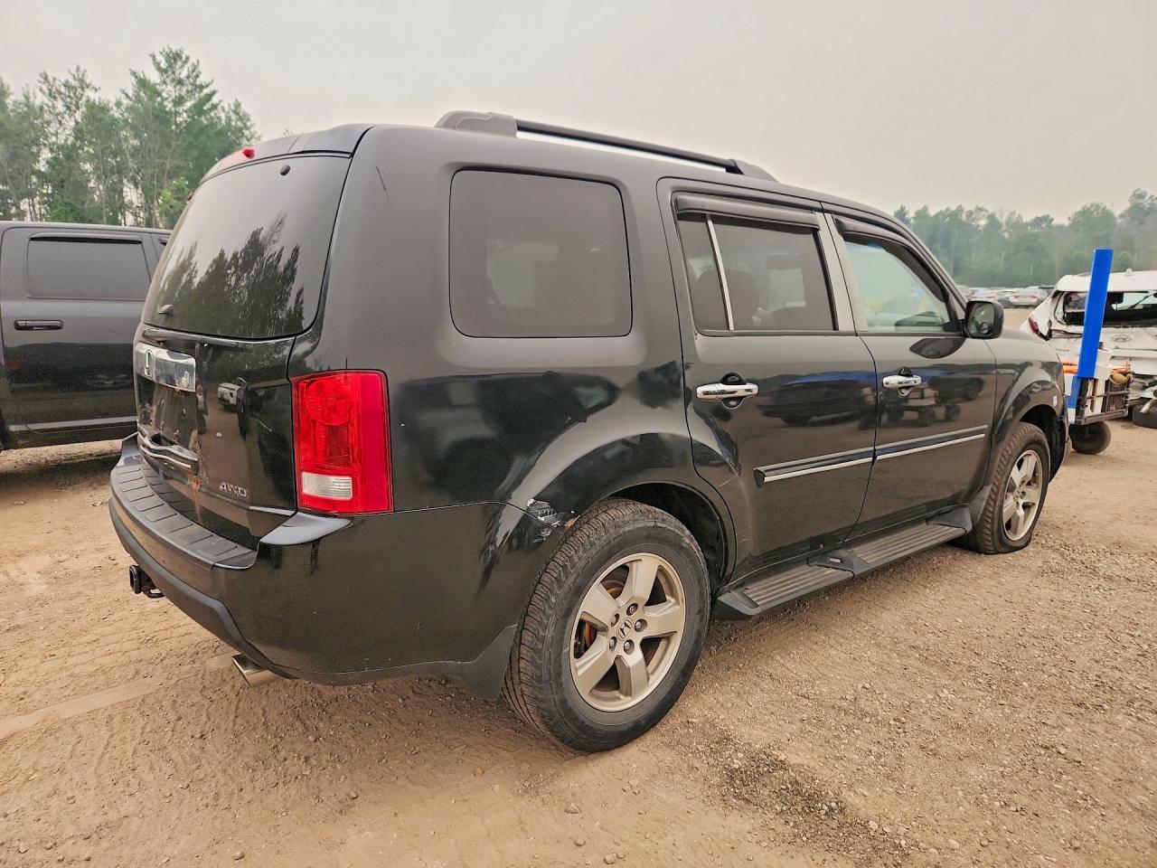 2010 Honda Pilot Exl Black vin: 5FNYF4H57AB503195