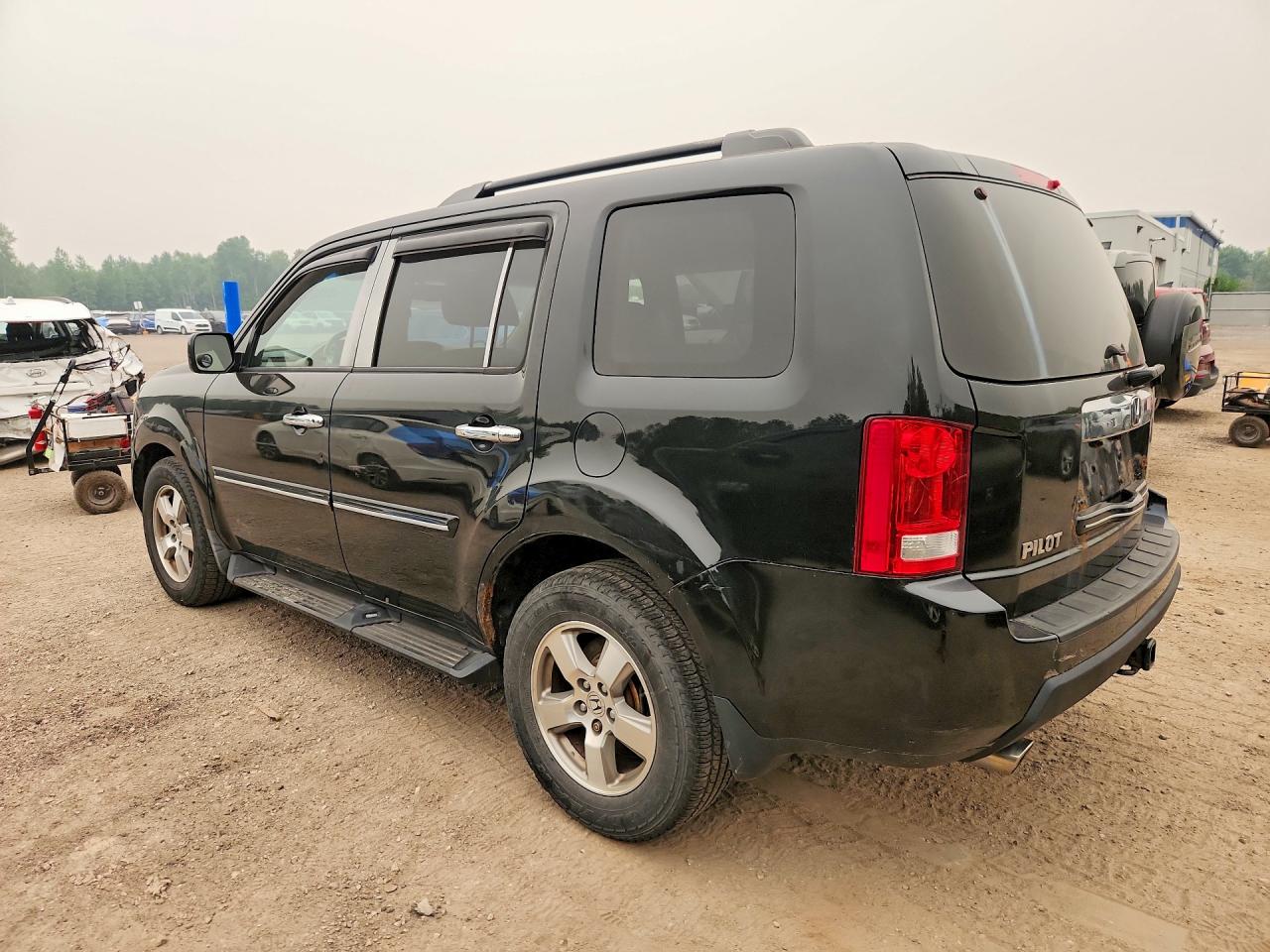 2010 Honda Pilot Exl Black vin: 5FNYF4H57AB503195