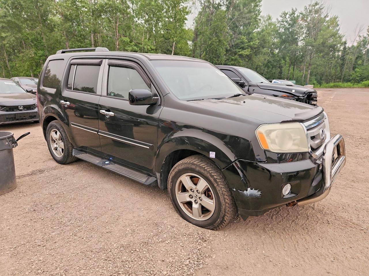 2010 Honda Pilot Exl Black vin: 5FNYF4H57AB503195
