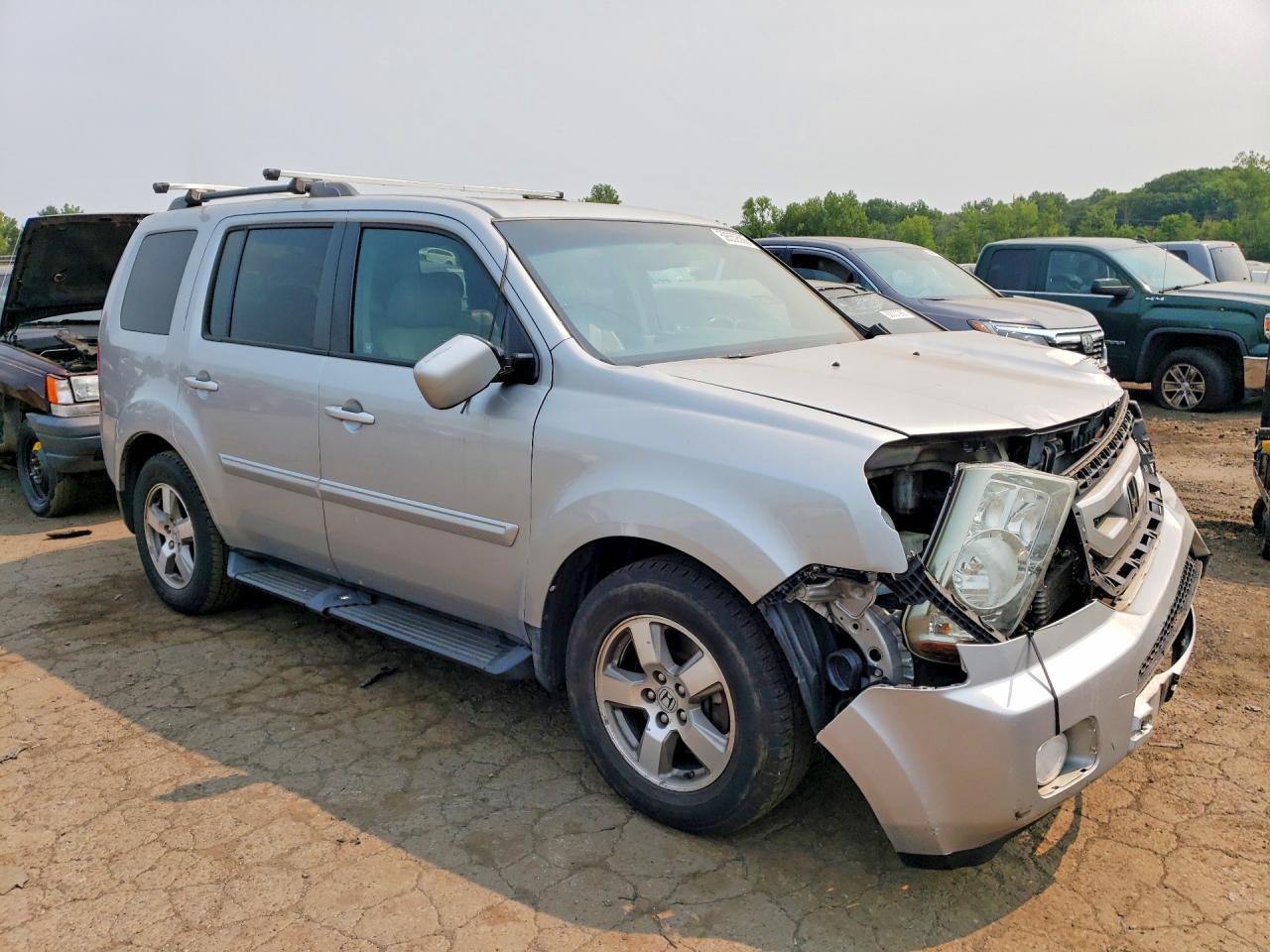 2011 Honda Pilot Exl Silver vin: 5FNYF4H57BB046468
