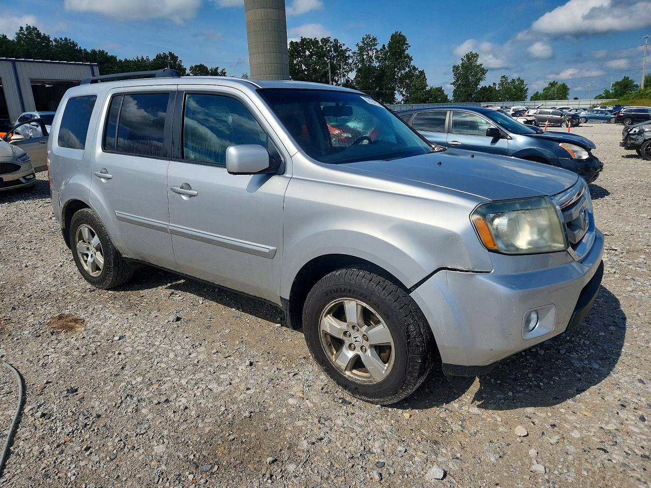 2011 Honda Pilot Exl Silver vin: 5FNYF4H57BB061813