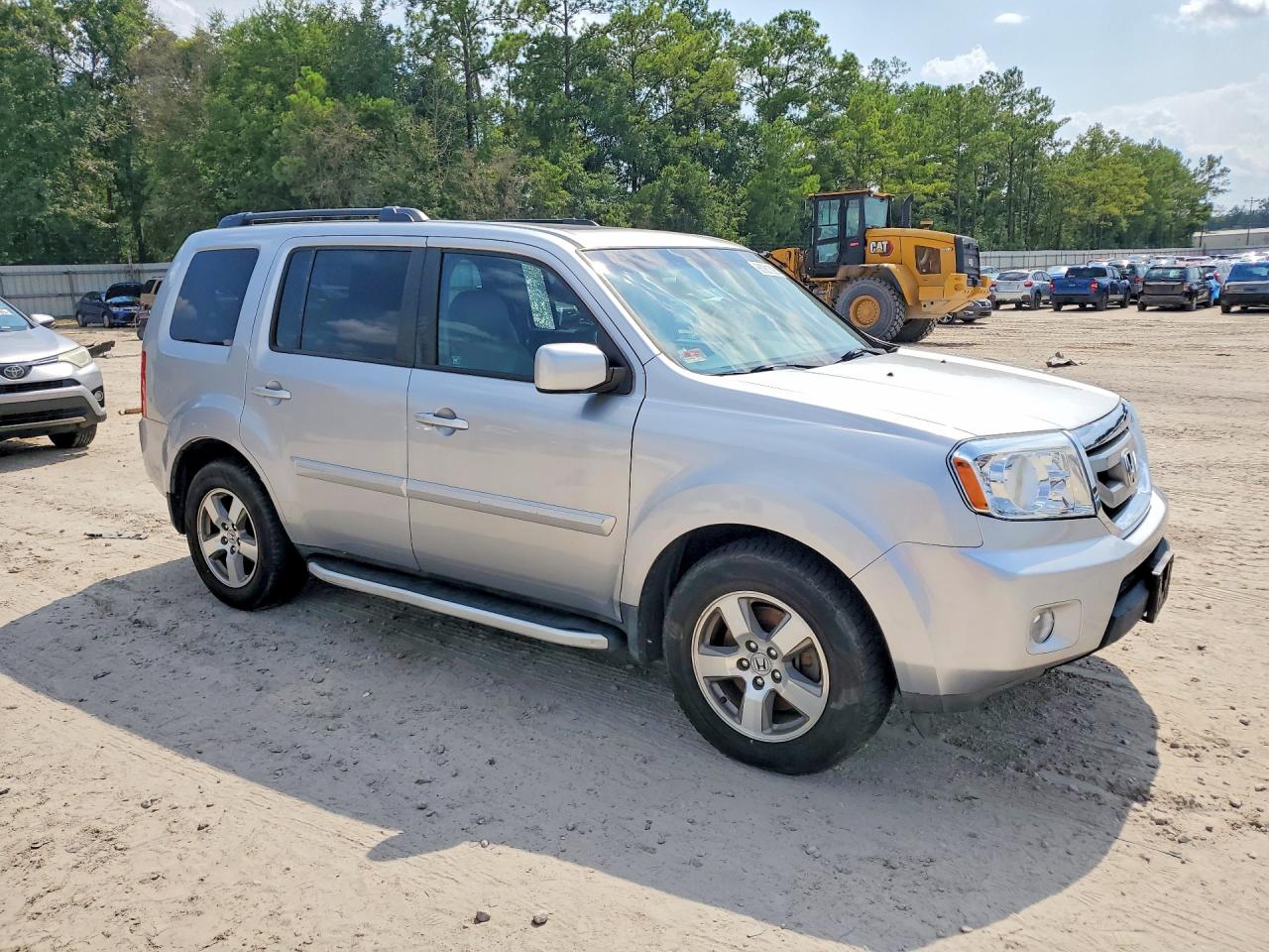 2011 Honda Pilot Exl Silver vin: 5FNYF4H57BB075937