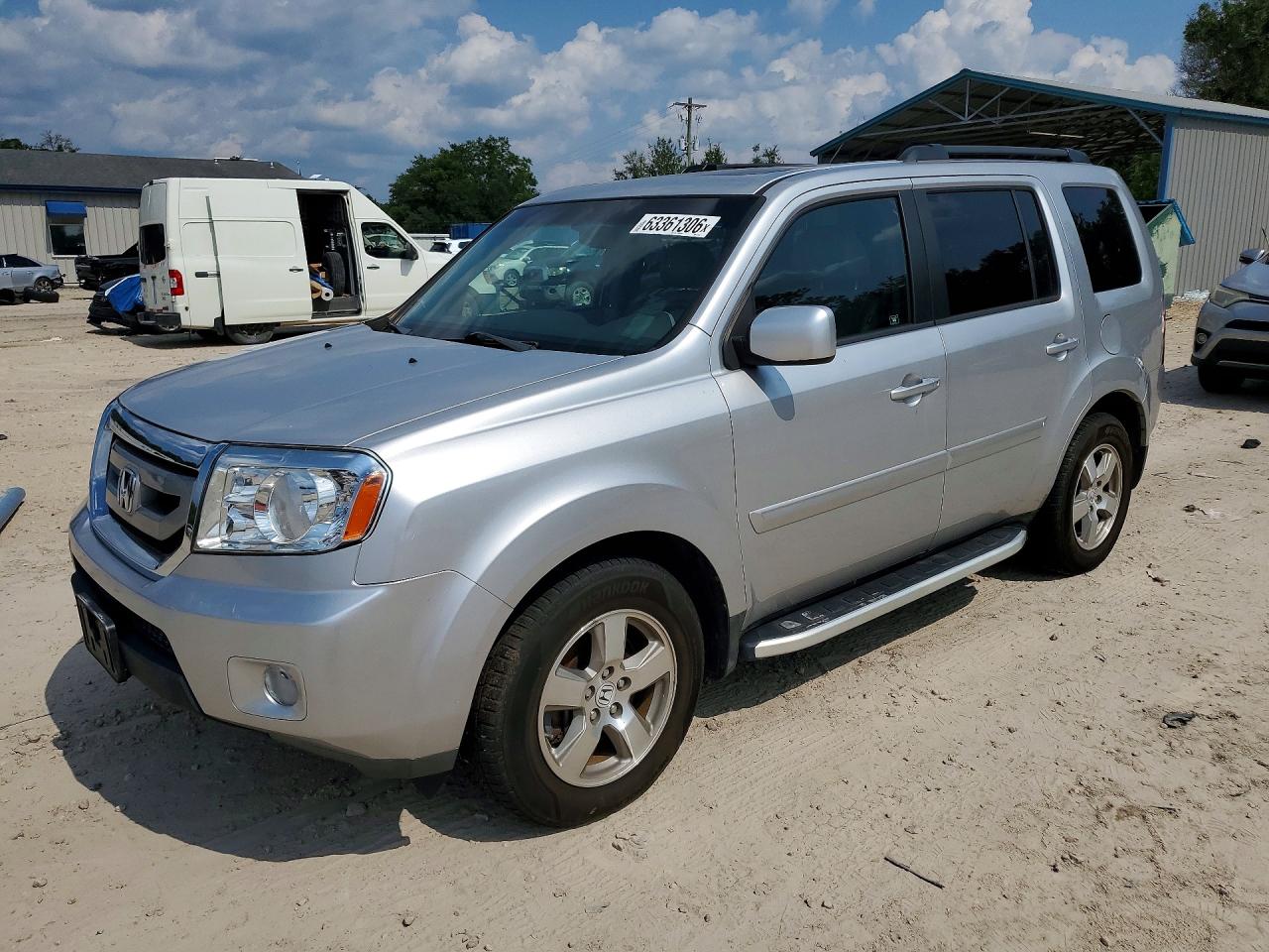 2011 Honda Pilot Exl Silver vin: 5FNYF4H57BB075937