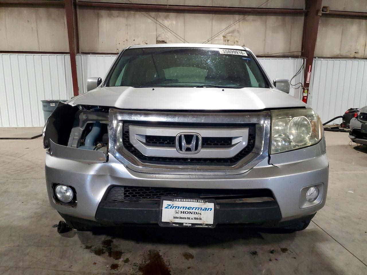 2011 Honda Pilot Exl Серебряный vin: 5FNYF4H57BB080409