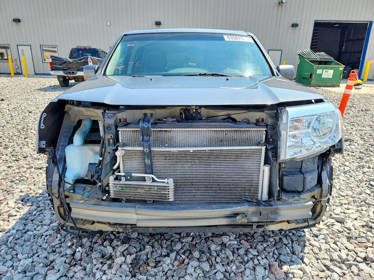 2012 Honda Pilot Exl Серый vin: 5FNYF4H57CB004531