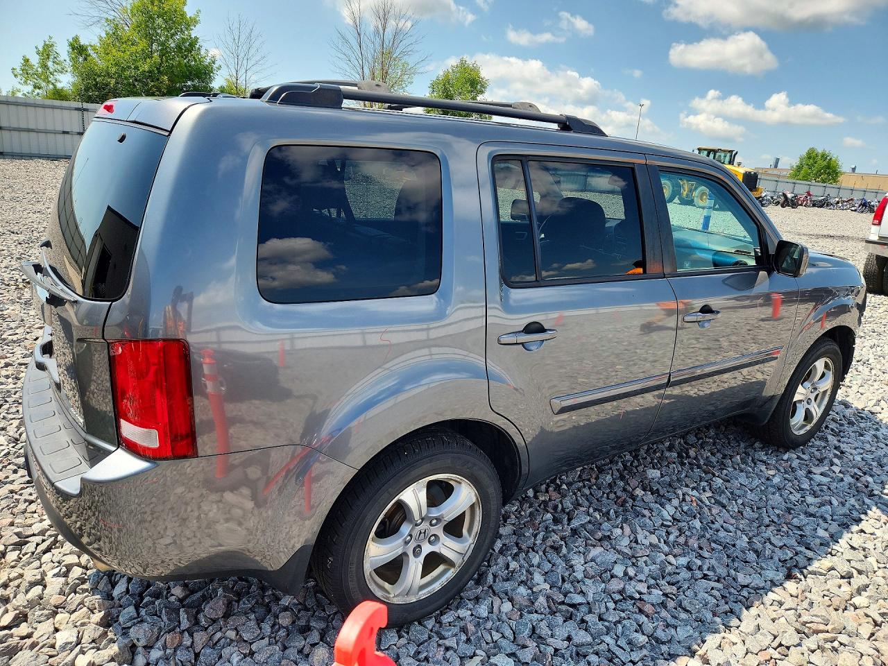 2012 Honda Pilot Exl Серый vin: 5FNYF4H57CB004531