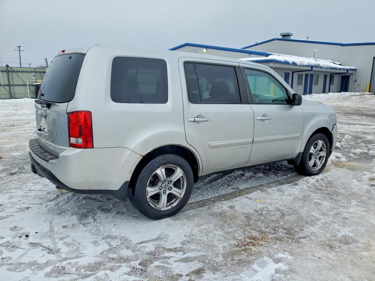 2012 Honda Pilot Exl Silver vin: 5FNYF4H57CB083442