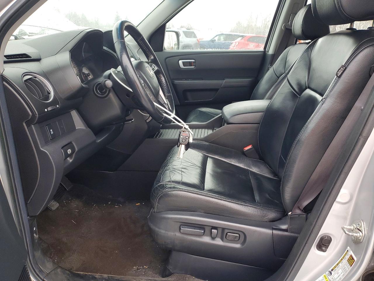 2012 Honda Pilot Exl Silver vin: 5FNYF4H57CB083442