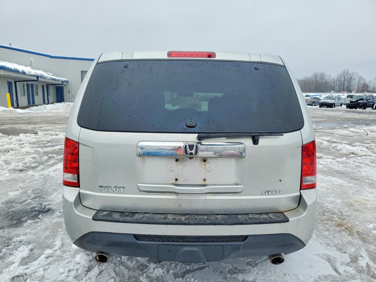 2012 Honda Pilot Exl Silver vin: 5FNYF4H57CB083442