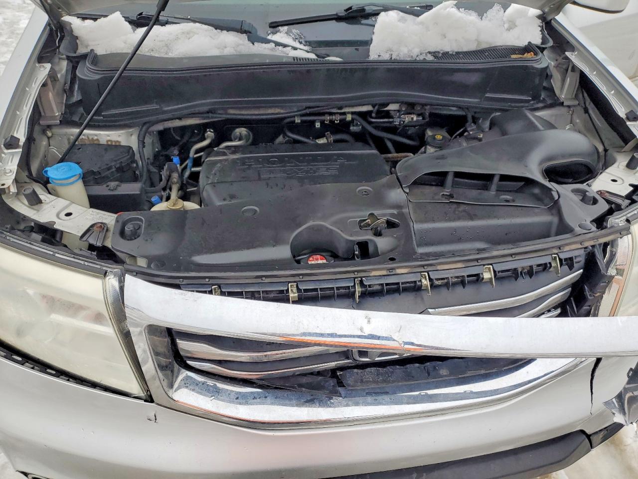 2012 Honda Pilot Exl Silver vin: 5FNYF4H57CB083442