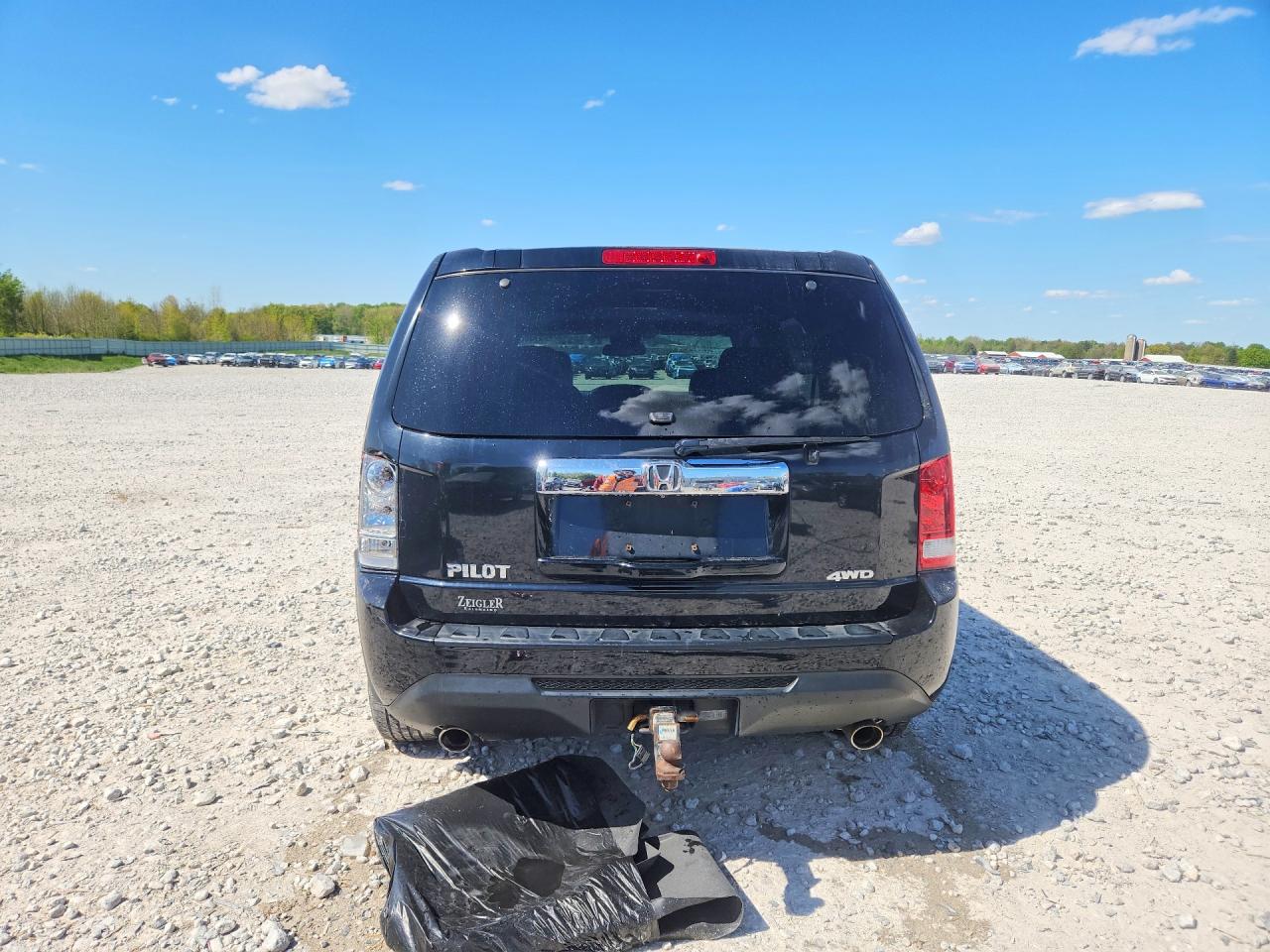 2013 Honda Pilot Exl Black vin: 5FNYF4H57DB011559